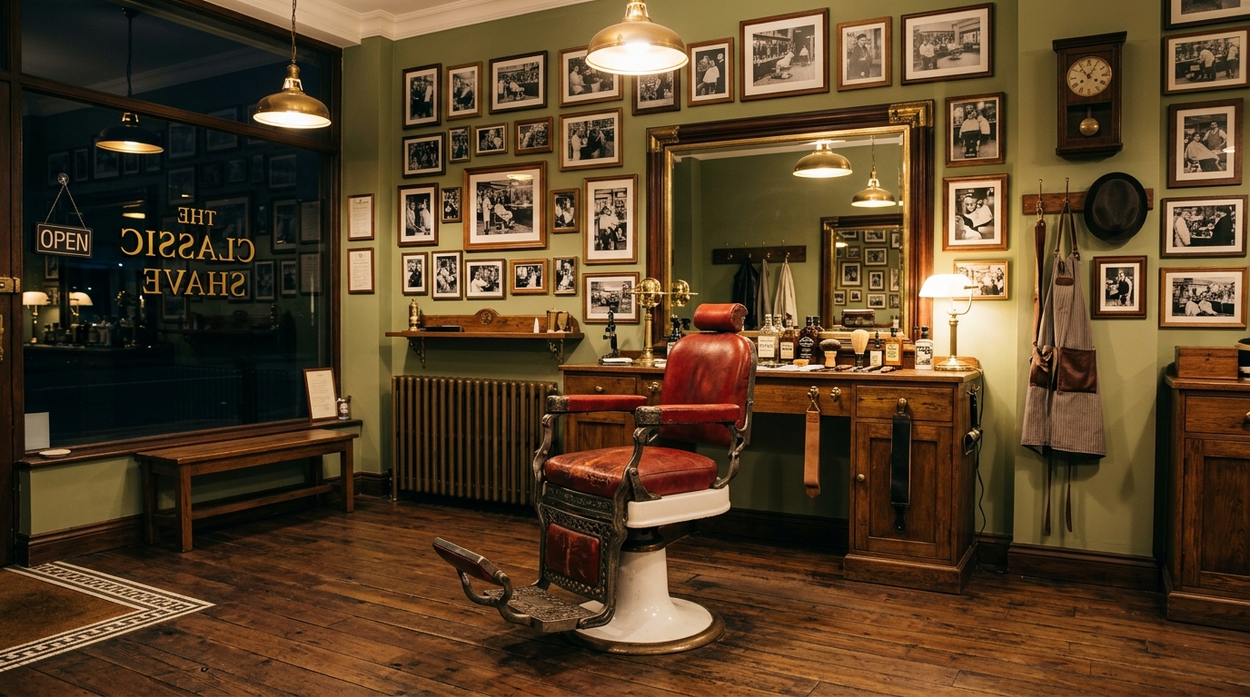Brooklyn Barbers shop interior